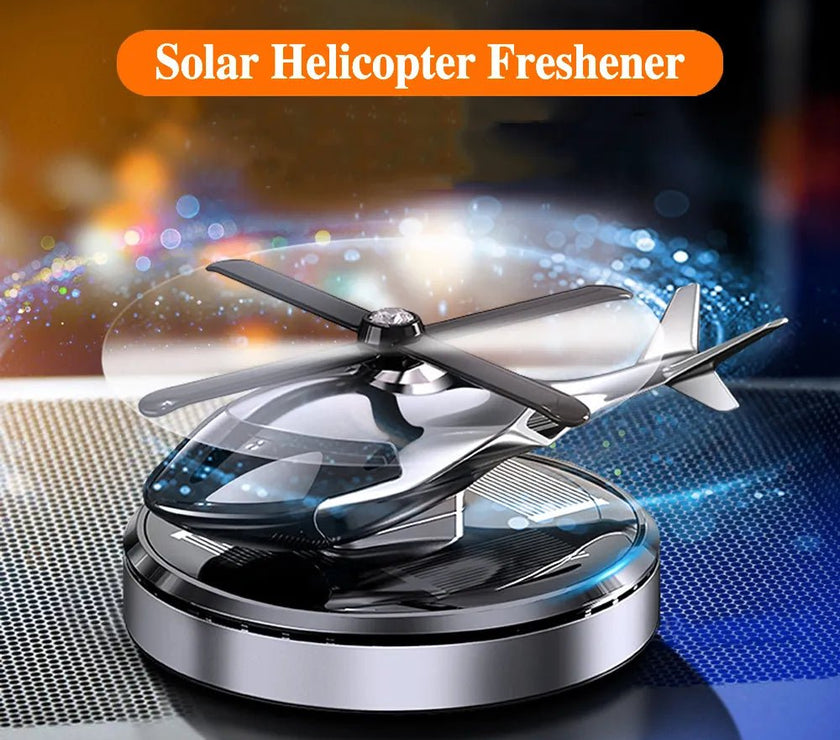 Solar Car Air Freshener Helicopter Propeller Fragrance Supplies Interior Accessories Flavoring Original Perfume Diffuser Decor - Limited time Finds