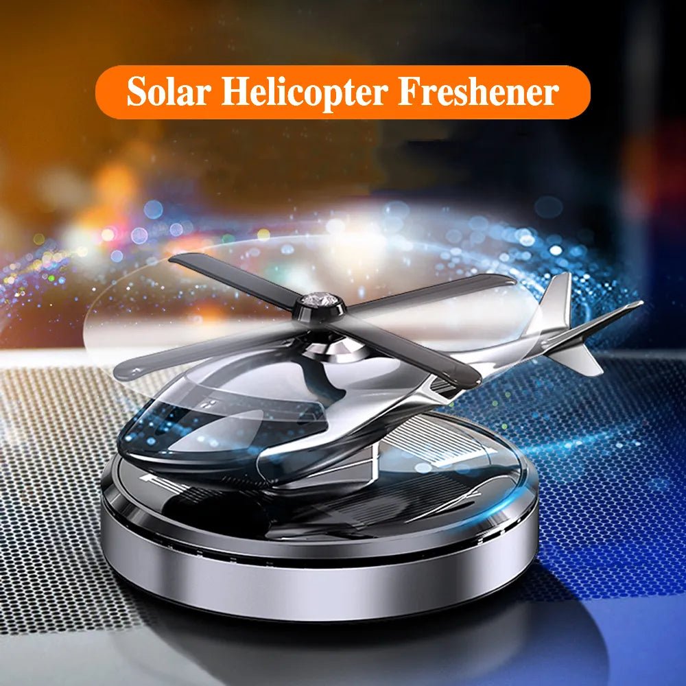 Solar Car Air Freshener Helicopter Propeller Fragrance Supplies Interior Accessories Flavoring Original Perfume Diffuser Decor - Limited time Finds