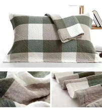 NEW 100% Cotton 3 Layers Thick Gauze Pillows Towel Classical Big Plaid Pillows Towel Super Soft Bedding Sets Pure Cotton Pillows - Limited time Finds