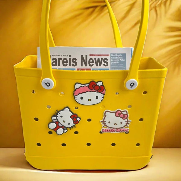 Miniso 3 HelloKitty Accessories Bogg Bag Accessories Handbag Decoration Buckle Accessories Charm Fun Creative Gift - Limited time Finds