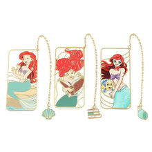 Disney Princess Bookmark - Beautiful Mermaid Brass Bookmark, Couple Gift Collection, Office Supplies, School Supplies - Limited time Finds