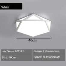 Modern LED Ceiling Lights Bedroom Lights Living Room Lighting Iron Art Black and White Lights Manufacturers Wholesale Lighting - Limited time Finds