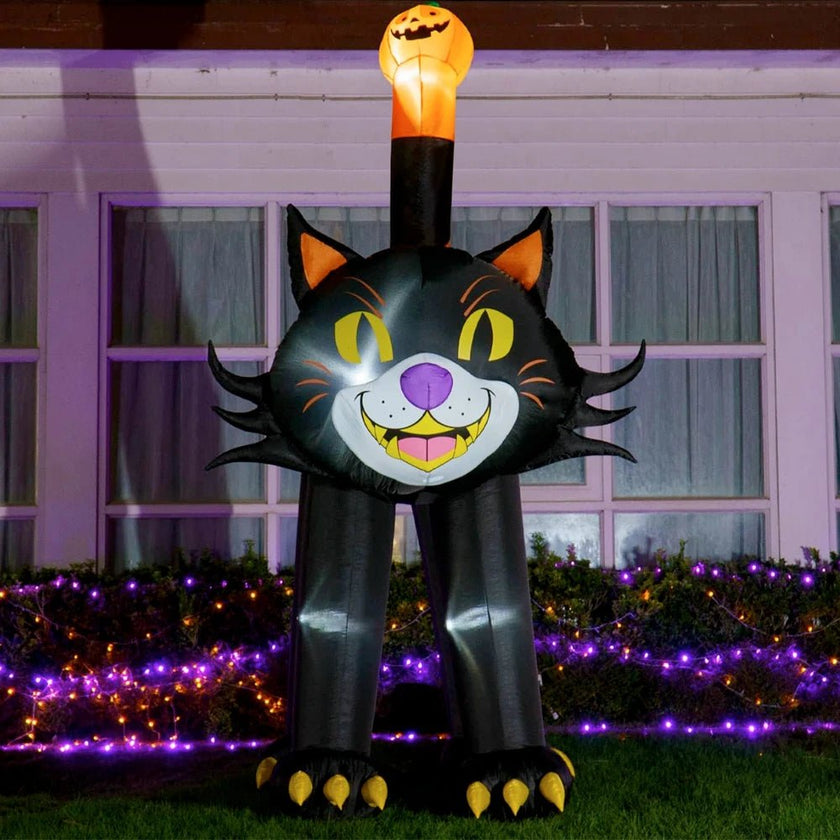 Halloween Black Cat Inflatable Decor - Limited time Finds