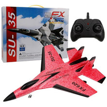 RC Foam Aircraft SU - 35 Plane 2.4G Radio Control Glider Remote Control Fighter Plane Glider Airplane Foam Boys Toys for Children - Limited time Finds