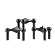 Metal Molecular Structure Candle Holder Nordic Silver Candlestick Centerpiece Living Room Decoration Gift Home Decore Candelabra - Limited time Finds