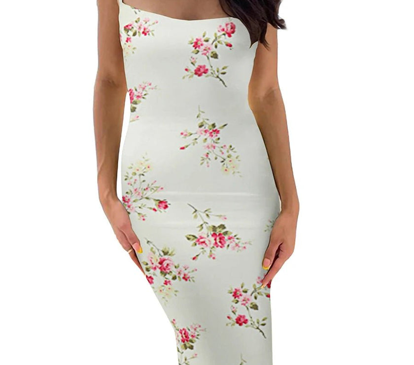 2022 Trendy Retro Sexy Floral Maxi Dress - Limited time Finds