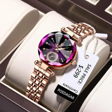 Watch for Women Luxury Jewelry Design Rose Gold Steel Quartz Wristwatches Waterproof Fashion Ladies Watches - Limited time Finds