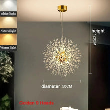 Modern Dandelion LED Lighting Pendant Lights Living Room Dining Room Bedroom pendant Lights Starry Fireball Lighting Fixtures - Limited time Finds