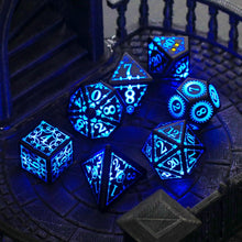 LED Dice Set Rechargeable with Charging Box, ZHOORQI Glowing Dice for Role Playing Tabletop Games RPG D&D Dice Christmas Gift - Limited time Finds