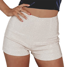 Sequin Embellished High Waisted Shorts with Glitter Detailing for Festivals Parties Clubwear and Events - Limited time Finds