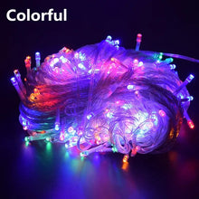 10M 100Leds Xmas Outdoor christmas lights led string lights Luces Decoracion fairy light holiday lights lighting tree garland - Limited time Finds