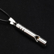 Ultra - light Titanium Whistle with Rope Camping Whistle Portable Emergency Hiking Outdoor Survival Tool Camping Hiking Adventure - Limited time Finds