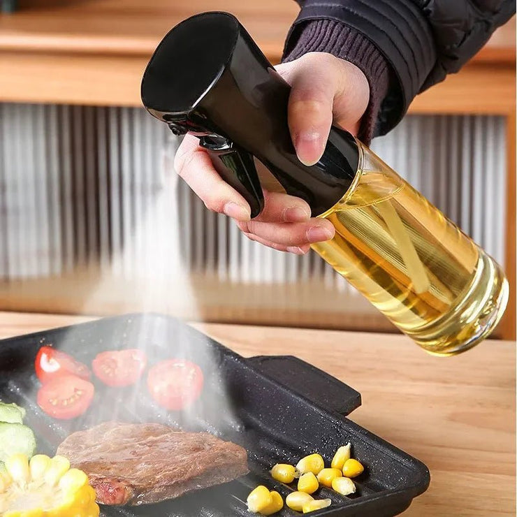 200/300ml Oil Spray Bottle BBQ Cooking Olive Oil Sprayer Kitchen Baking Oil Spray Empty Bottle Vinegar Bottle Oil Dispenser - Limited time Finds