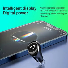 Wireless Headphone Single Portable Led Power Display Lightweight With Mic Consumer Electronics 5.2 Headset - Limited time Finds