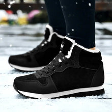 Men Boots Waterproof Winter Boots Men Lightweight Hight Top Leather Shoes Plus 48 No Slip Warm Snow Boots Plush Women Footwear - Limited time Finds