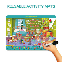 Search and Find Cards for Preschool Learning Education for Preschool Children Reusable Activity Mats Books - Limited time Finds