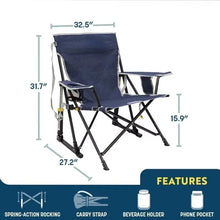 Outdoor Rocker Camping Chair camping tools hiking - Limited time Finds