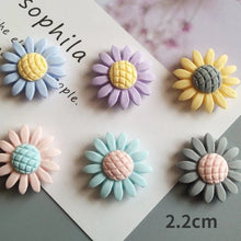 10pcs Candy Flower Frosted Resin Fridge Magnets Creative Korean 3d Magnets Cartoon Magnets Home Decore - Limited time Finds