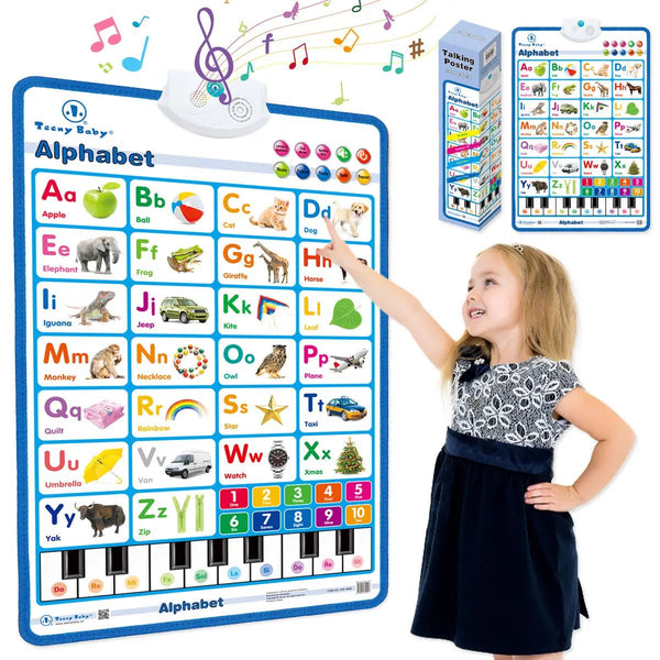 Baby Early Education Enlightenment Puzzle Books Audio Wall Chart Early Childhood Learning Board Pronunciation Learning - Limited time Finds