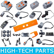 NEW Technical Motor Parts Power Functions Building Blocks PF Model Sets Compatible Tarin Accessories MOC High - tech Bricks Toys - Limited time Finds