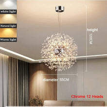 Modern Dandelion LED Lighting Pendant Lights Living Room Dining Room Bedroom pendant Lights Starry Fireball Lighting Fixtures - Limited time Finds