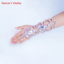 Belly Dance Hand Accessories Or Foot Accessories Female Adult High - end Diamond - Studded Bracelet/Anklet Performance Accessories - Limited time Finds