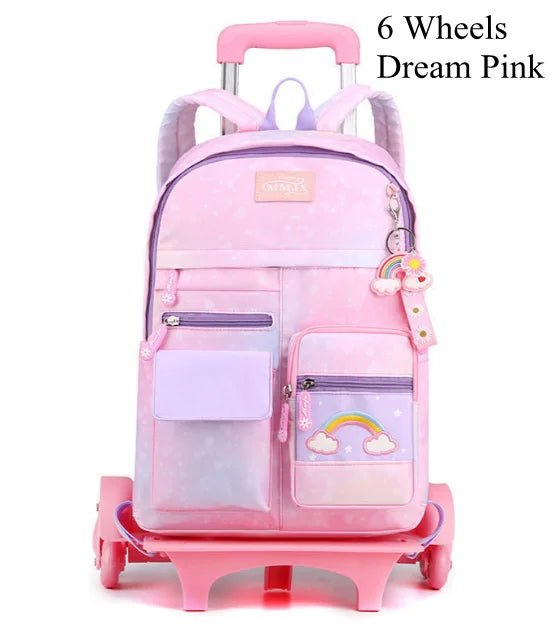 Girls Kids School Trolley Backpack - Limited time Finds