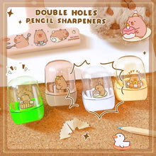 Aesthetic kawaii pretty Stationery for school useful office supplies cute things School supplies capybara pencil sharpener - Limited time Finds