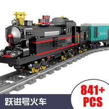 KAZI City Train Power Function High - tech Building Block Bricks DIY Tech Toys For Children Compatible Leduo train - Limited time Finds