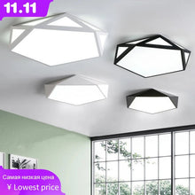 Modern LED Ceiling Lights Bedroom Lights Living Room Lighting Iron Art Black and White Lights Manufacturers Wholesale Lighting - Limited time Finds