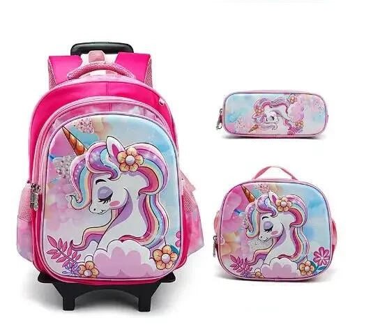 Kids School Rolling Backpack Set - Limited time Finds