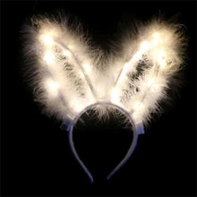 LED Feather Wreath Crown Headband Light Up Feather Headband Luminous Headdress Perfect for Parties & Festivals - Limited time Finds