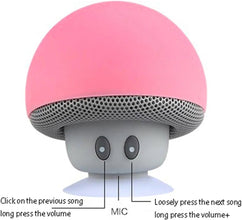 Mini Bluetooth Mushroom Speaker Waterproof Can Be Used as a Mobile Phone Holder Suitable for Family Parties and Small Parties - Limited time Finds