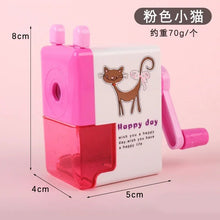 2023 New Kawaii Cartoon Mechanical Pencil Sharpener ABS Material Escolar Papelaria Office School Supplies 97BF School Supplies - Limited time Finds