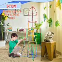 STEM Construction Toys 800 Pieces Straw Toys Plastic Indoor and Outdoor Toys Building Blocks Toys Educational Montessori Toy - Limited time Finds