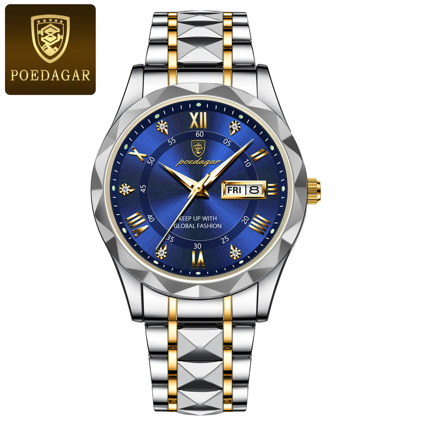 POEDAGAR Luxury Men's Wristwatch - Limited time Finds