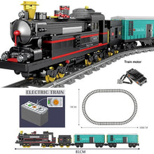 KAZI City Train Power Function High - tech Building Block Bricks DIY Tech Toys For Children Compatible Leduo train - Limited time Finds