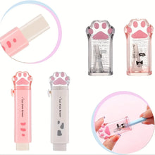 4pcs Cute Stationery Set,Kawaii School Supplies, 2 Retractable Erasers And 2 Pencil Sharpeners,Kawaii Office School Supplies - Limited time Finds