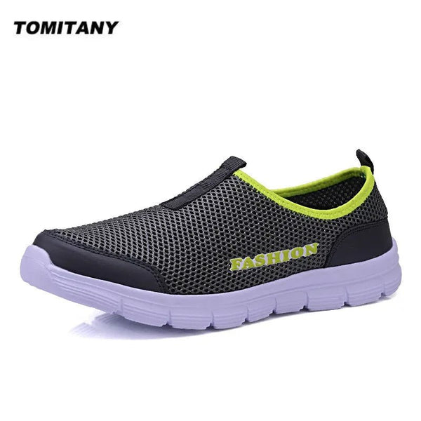 Breathable Mesh Casual Men Shoes Summer Sneakers Men Footwear Running Shoes Men's Lightweight Slip - on Sandals Zapatos De Hombre - Limited time Finds