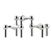 Metal Molecular Structure Candle Holder Nordic Silver Candlestick Centerpiece Living Room Decoration Gift Home Decore Candelabra - Limited time Finds