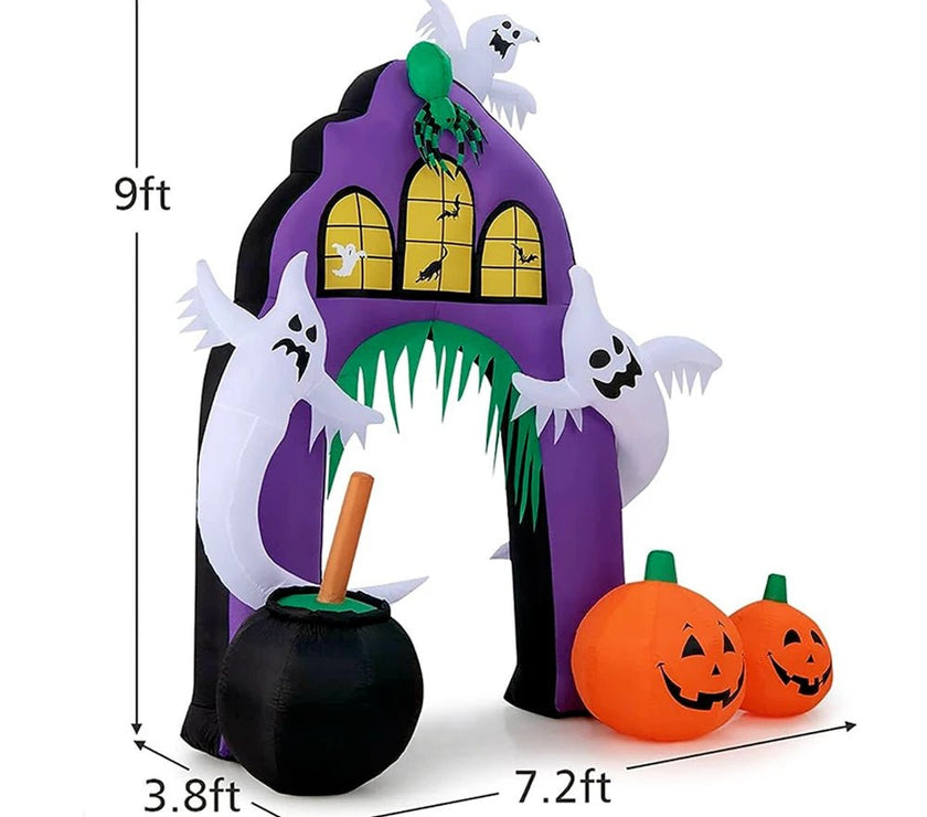 Halloween Black Cat Inflatable Decor - Limited time Finds