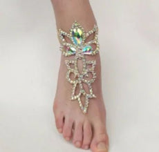 Belly Dance Hand Accessories Or Foot Accessories Female Adult High - end Diamond - Studded Bracelet/Anklet Performance Accessories - Limited time Finds