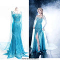 Adult Princess Elsa Dress Frozen Movie Ice Queen Costume Large Size XXXL Stage Performance Novelty Special Use Clothing - Limited time Finds