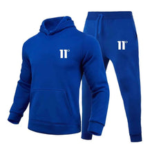 Mens Tracksuits Casual Sweatpants Print Zipper Hooded Sweatshirt Fashion Versatile Jacket Coat Outdoors Jogging Sports Clothing - Limited time Finds