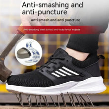 Work Sneakers Steel Toe Shoes Men Safety Shoes Puncture - Proof Work Shoes Boots Fashion Indestructible Footwear Security - Limited time Finds