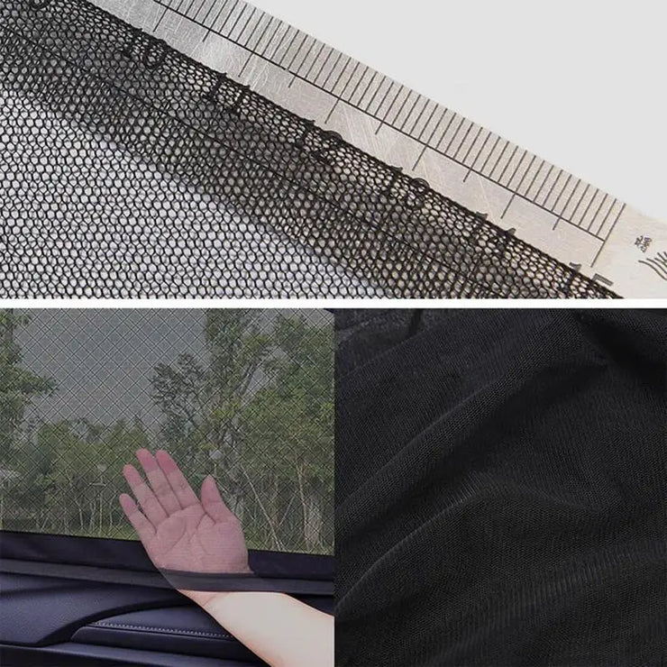 Car Sunshade Curtains Universal Side Window Shades SUV Curtains Protection Repellent Mosquito Mesh Net Sunshade Auto Accessories - Limited time Finds