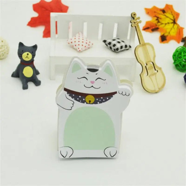 Kwaii Cat Memo Pad Table Notes Stationery Office Supplies School Supplies Creative Notebooks Writing Pads School Stationery Gift - Limited time Finds