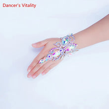 Belly Dance Hand Accessories Or Foot Accessories Female Adult High - end Diamond - Studded Bracelet/Anklet Performance Accessories - Limited time Finds