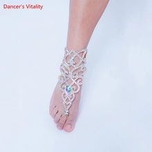 Belly Dance Hand Accessories Or Foot Accessories Female Adult High - end Diamond - Studded Bracelet/Anklet Performance Accessories - Limited time Finds