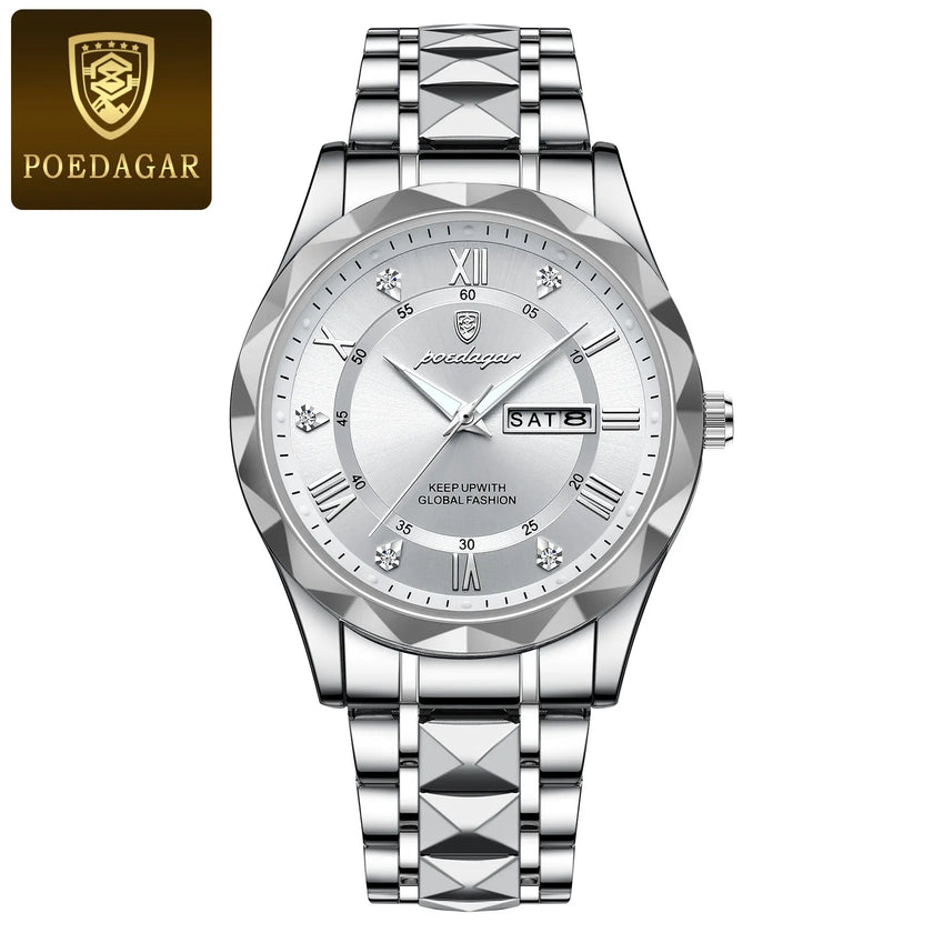 POEDAGAR Luxury Men's Wristwatch - Limited time Finds